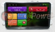 Штатная магнитола RedPower 21004B9 для Skoda Fabia, Octavia, Roomster, Yeti на базе OS Android 4.4.2