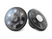 Бі-світлодіодні LED фари 7'' (ближнє / дальнє світло + DRL)