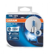 Комплект галогенных ламп Osram Cool Blue Intense 64212 CBI DUOBOX (H8)