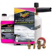 Пенокомплект с шампунем и насадками Meguiar's G194000EU Ultimate Snow Cannon Kit (946мл)