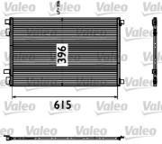 Радиатор кондиционера VALEO 817608