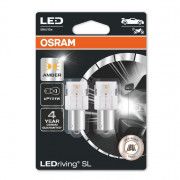 Комплект світлодіодів Osram LEDriving SL 7507DYP-02B (PY21W)