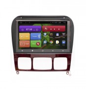 Штатна магнітола RedPower 21350B для Mercedes-Benz S-класу W220 (1998-2005) на базі OS Android 6.0 (Marshmallow)