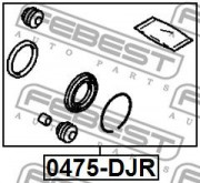Ремкомплект суппорта FEBEST 0475-DJR