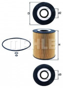 Фільтр масляний MAHLE OX146D