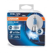 Комплект галогенних ламп Osram Cool Blue Intense 64219 CBI Duobox (H16)