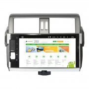 Штатна магнітола Incar AHR-2252 для Toyota Land Cruiser Prado 150 2014+ на базі OS Android 5.1