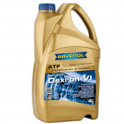 Синтетическая гидравлическая жидкость для АКПП Ravenol ATF Dexron VI