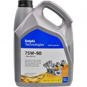 Напівсинтетична трансмісійна олива Delphi Gear Oil 5/4 75W-90 GL-5