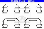 Монтажный комплект тормозных колодок ATE 13.0460-0140.2