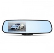 Штатное зеркало заднего вида с монитором и видеорегистратором RS DVR-214WF
