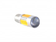 Світлодіодна лампа Zax LED S25 (P21W 1156 BA15S) High Power CREE 5PCS Lens 11W Yellow (Жовтий)