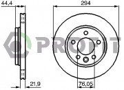 Тормозной диск PROFIT 5010-1286