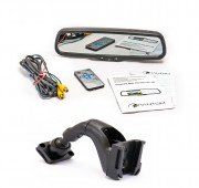 Штатне дзеркало заднього виду з монітором і відеореєстратором Phantom RMS-430 DVR Full HD-14