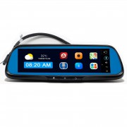 Штатное зеркало заднего вида Prime-X 108 с монитором, видеорегистратором, Wi-Fi, Bluetooth, GSM, GPS на базе OS Android 5.1.1