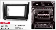   Carav 11-539  Volkswagen Polo 2014+, 2DIN