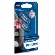 Комплект ламп розжарювання Philips White Vision 12961NBVB2 (W5W / T10)