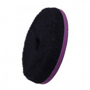 Чорний хутряний полірувальний круг Zvizzer Wool-Pad