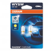 Комплект ламп розжарювання Osram Diadem Chrome 2827DC-02B (WY5W / T10)