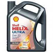 Моторное масло Shell Helix Ultra SN Plus 0W-20