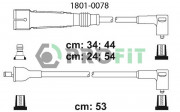 Комплект високовольтних проводів запалювання PROFIT 1801-0078