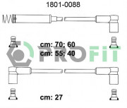Комплект високовольтних проводів запалювання PROFIT 1801-0088