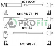 Комплект высоковольтных проводов зажигания PROFIT 1801-0099