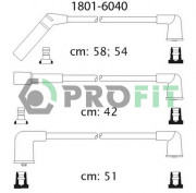 Комплект високовольтних проводів запалювання PROFIT 1801-6040