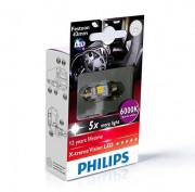Светодиодная лампа Philips X-tremeVision LED (C5W) 24946 1LED (6000K) 43mm