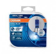 Комплект галогенных ламп Osram Cool Blue Boost 62211CBB-HCB Duobox (H11)