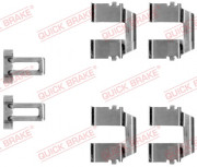Монтажный комплект тормозных колодок QUICK BRAKE 109-1233