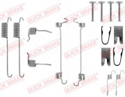 Ремкомплект тормозных колодок QUICK BRAKE 105-0751