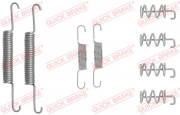 Ремкомплект гальмівних колодок QUICK BRAKE 105-0832
