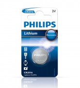Батарейка Philips CR 2016 Lithium (CR2016/01B)