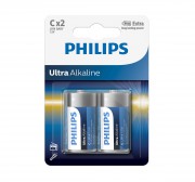 Батарейки Philips C Ultra Alkaline (LR14E2B/10)