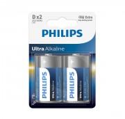 Батарейки Philips D Ultra Alkaline (LR20E2B/10)