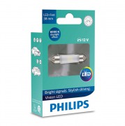   Philips Vision LED-Fest (C5W) 128016000KX1 (6000K) 38mm
