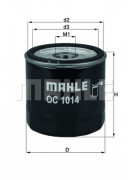 Масляный фильтр MAHLE OC1014