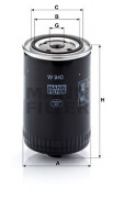 Масляный фильтр MANN W 940/10