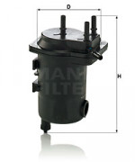 Топливный фильтр MANN WK 939/10 X