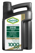 Моторное масло Yacco VX 1000 FAP 5W-40