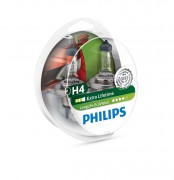 Комплект галогенних ламп Philips LongLife EcoVision 12342LLECOS2 (H4)