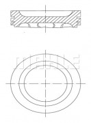 Поршень MAHLE 222 01 00