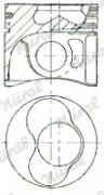 Поршень NURAL 87-114905-60