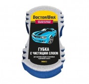 Губка с сеткой для удаления следов насекомых Doctor Wax DW8612