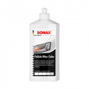 Кольоровий восковий поліроль Sonax Polish&Wax Color NanoPro (500мл)