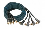 Межблочный кабель двойная изоляция Kicx DRCA45 (5м)