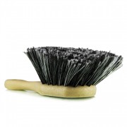 Щітка з короткою ручкою і густою сірою щетиною Chemical Guys Body & Wheel Flagged Tip Short Handle Brush