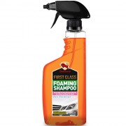 Концентрированный автошампунь для глубокой мойки в триггере Bullsone First Class Foaming Shampoo CLNS-10701-900 (550мл)