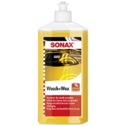 Автошампунь с воском (концентрат) Sonax Wash and Wax 313200 (500мл)